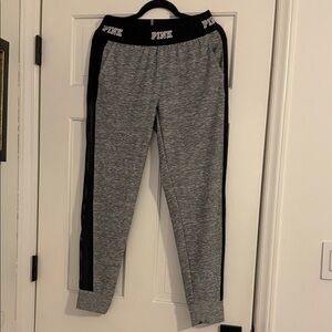 PINK Victoria's Secret Heather Gray Joggers